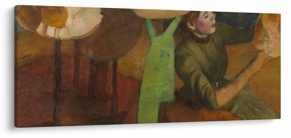 Slika - Edgar Degas, The Millinery Shop, reprodukcije (120x50 cm)