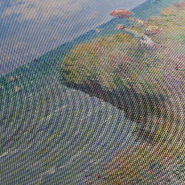 Slika - Claude Monet, Cliff Walk at Pourville, reprodukcije (120x50 cm)