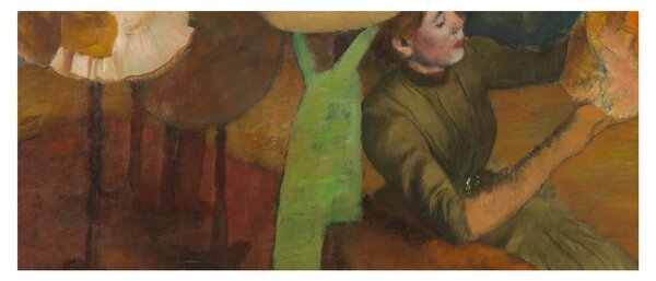 Slika - Edgar Degas, The Millinery Shop, reprodukcije (120x50 cm)