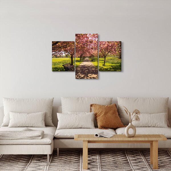 Slika - voćnjak trešanja (90x60 cm)