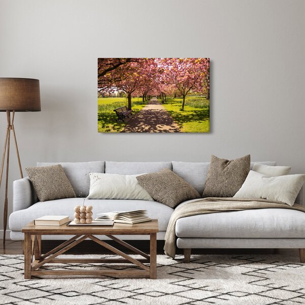 Slika - voćnjak trešanja (90x60 cm)