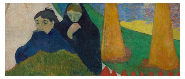 Slika - Paul Gauguin, Arlésiennes (Mistral) , reprodukcije (120x50 cm)
