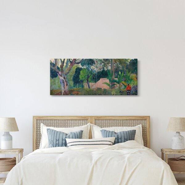 Slika - Paul Gauguin, Te raau rahi (The Big Tree), reprodukcije (120x50 cm)