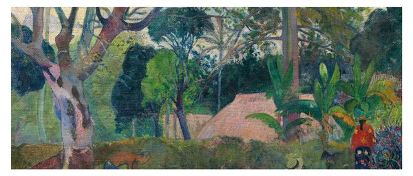 Slika - Paul Gauguin, Te raau rahi (The Big Tree), reprodukcije (120x50 cm)