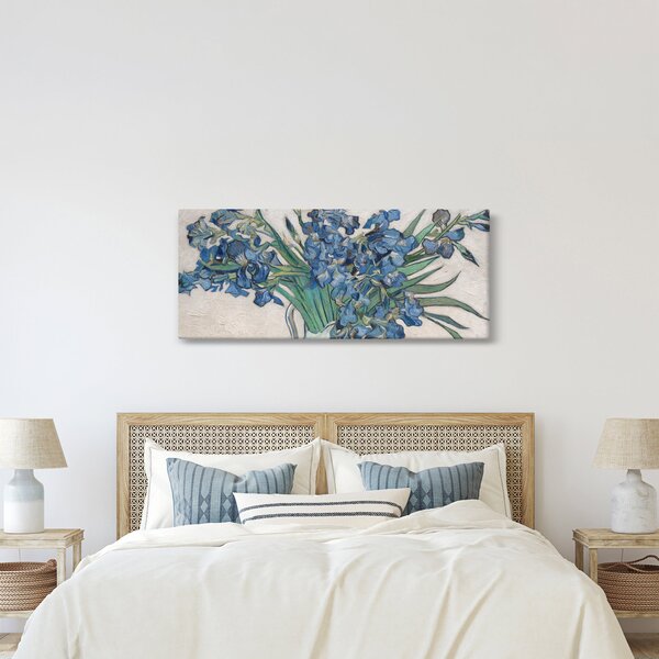 Slika - Vincent van Gogh, Irises, reprodukcije (120x50 cm)