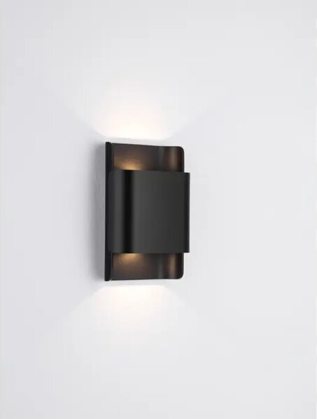 POLLY ZIDNA SVJETILJKA CRNA LED 10Watt 220-240Volt 608lm 3000K IP54 NL9030922