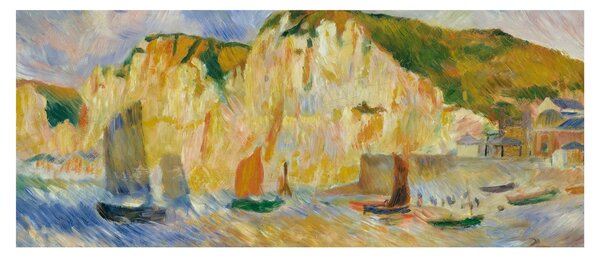 Slika - Auguste Renoir, Sea and Cliffs, reprodukcije (120x50 cm)
