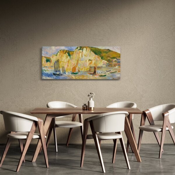 Slika - Auguste Renoir, Sea and Cliffs, reprodukcije (120x50 cm)