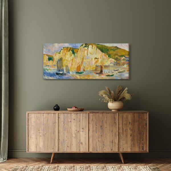 Slika - Auguste Renoir, Sea and Cliffs, reprodukcije (120x50 cm)