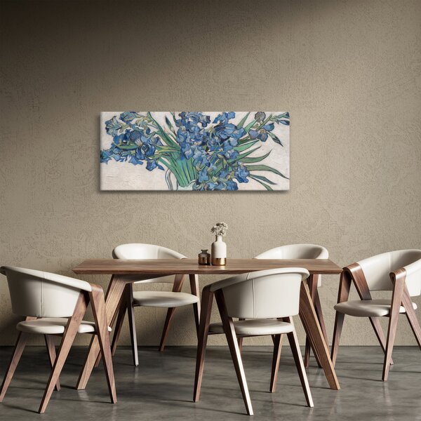 Slika - Vincent van Gogh, Irises, reprodukcije (120x50 cm)