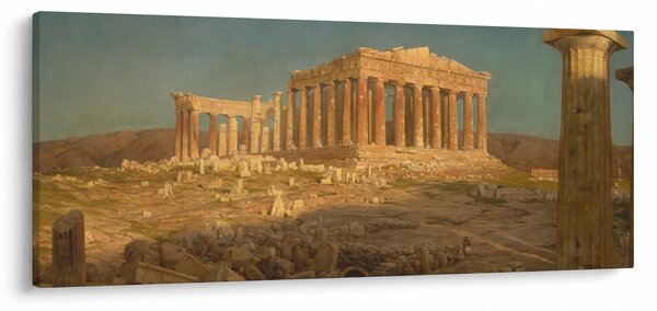 Slika - Frederic Edwin Church, The Parthenon, reprodukcije (120x50 cm)