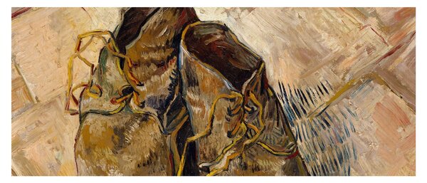 Slika - Vincent van Gogh, Shoes, reprodukcije (120x50 cm)