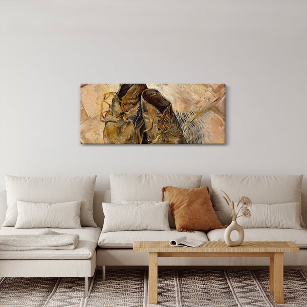 Slika - Vincent van Gogh, Shoes, reprodukcije (120x50 cm)