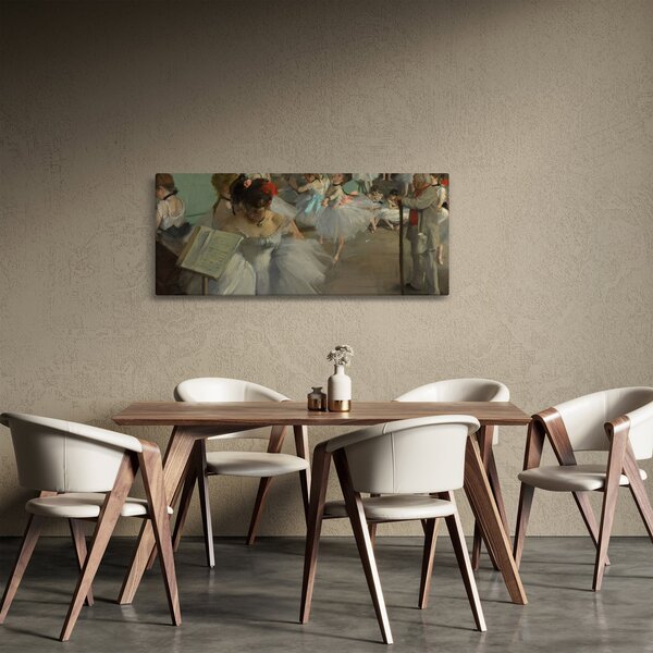 Slika - Edgar Degas, The Dance Class, reprodukcije (120x50 cm)
