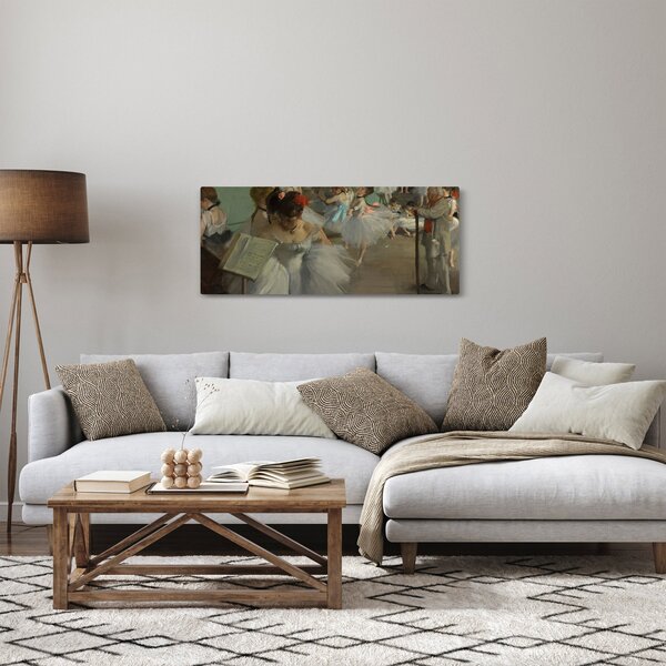 Slika - Edgar Degas, The Dance Class, reprodukcije (120x50 cm)