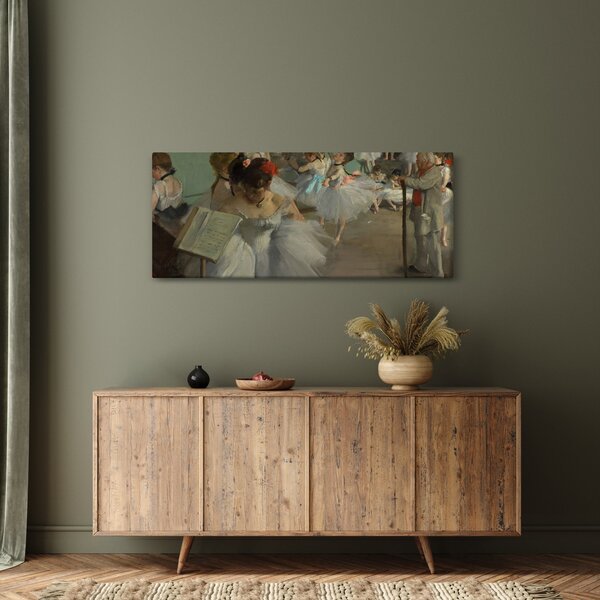 Slika - Edgar Degas, The Dance Class, reprodukcije (120x50 cm)