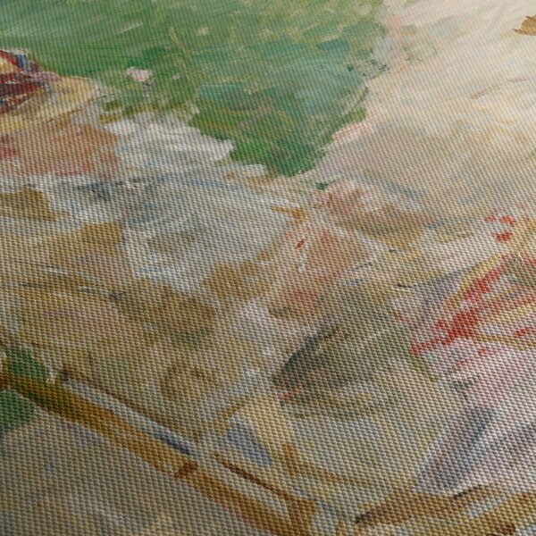 Slika - Berthe Morisot, Young Woman Knitting, reprodukcije (120x50 cm)