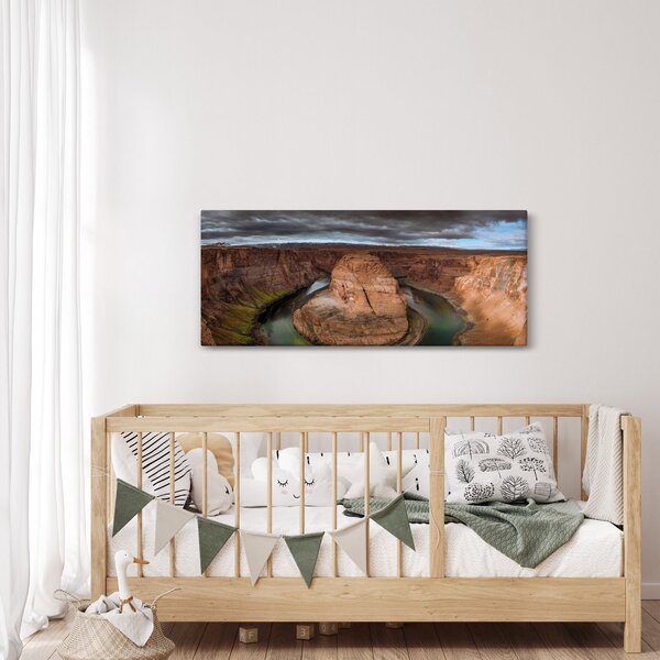 Slika jezera u litici (120x50 cm)
