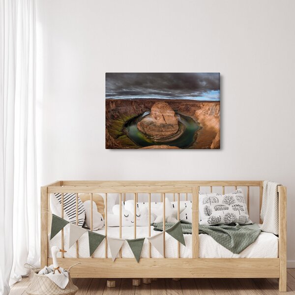 Slika jezera u litici (90x60 cm)