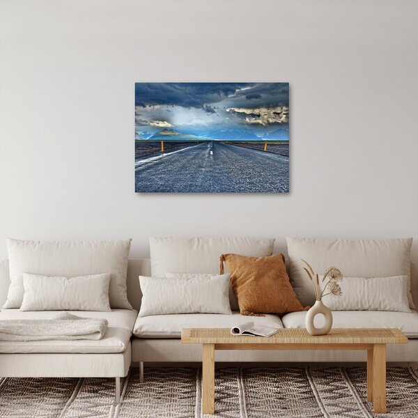 Slika ceste u oluji (70x50 cm)