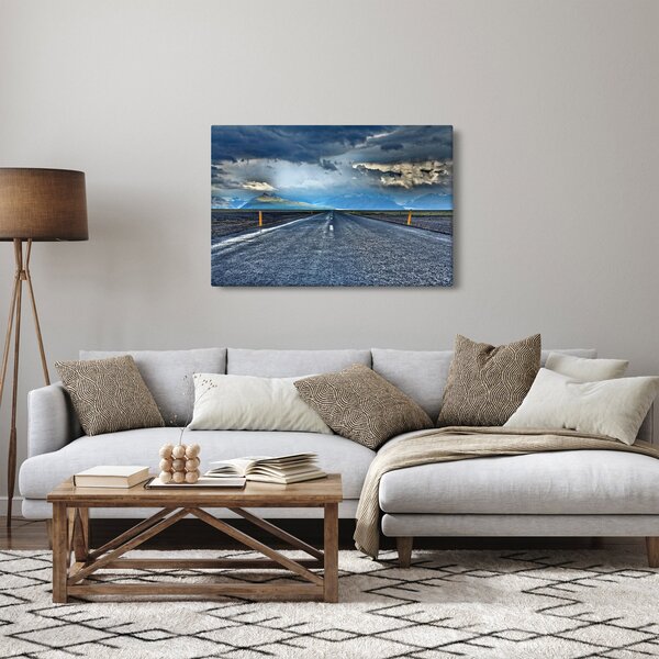 Slika ceste u oluji (90x60 cm)