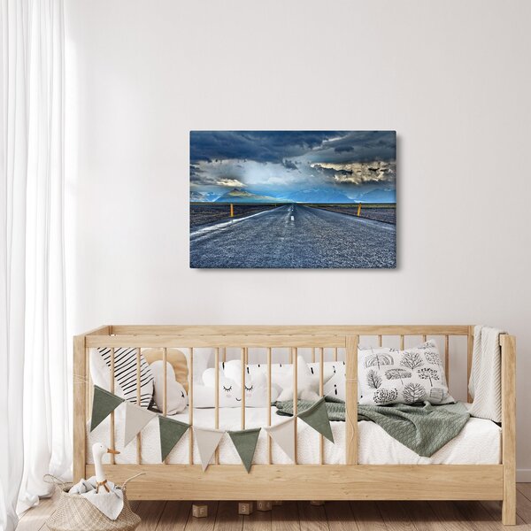 Slika ceste u oluji (90x60 cm)