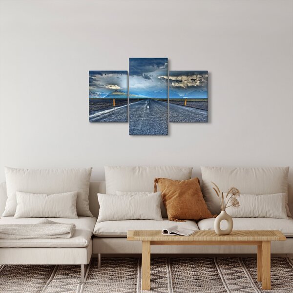 Slika ceste u oluji (90x60 cm)