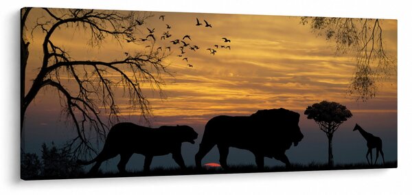 Safari slika (120x50 cm)