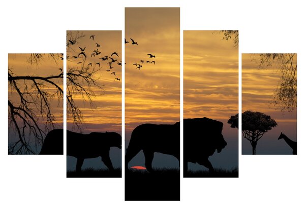 Safari slika (150x105 cm)