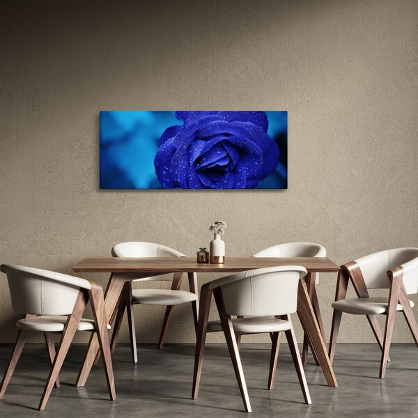 Slika plave ruže (120x50 cm)