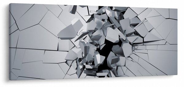 3D apstraktna slika (120x50 cm)