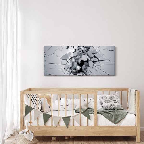 3D apstraktna slika (120x50 cm)