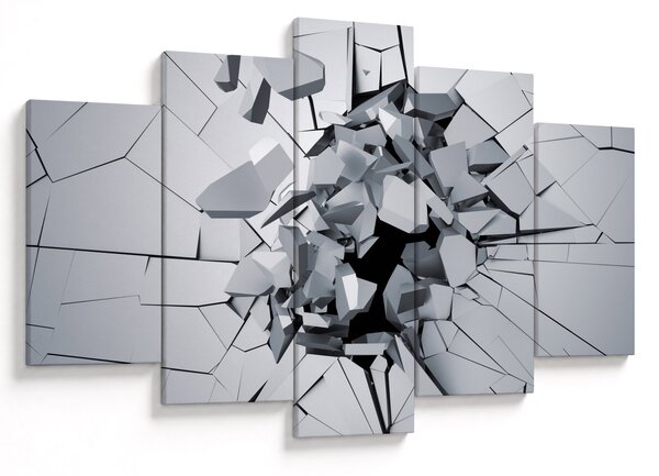 3D apstraktna slika (150x105 cm)