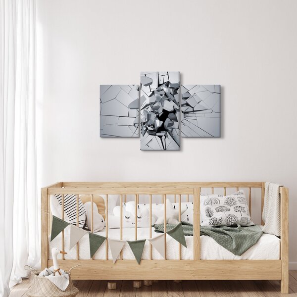 3D apstraktna slika (90x60 cm)
