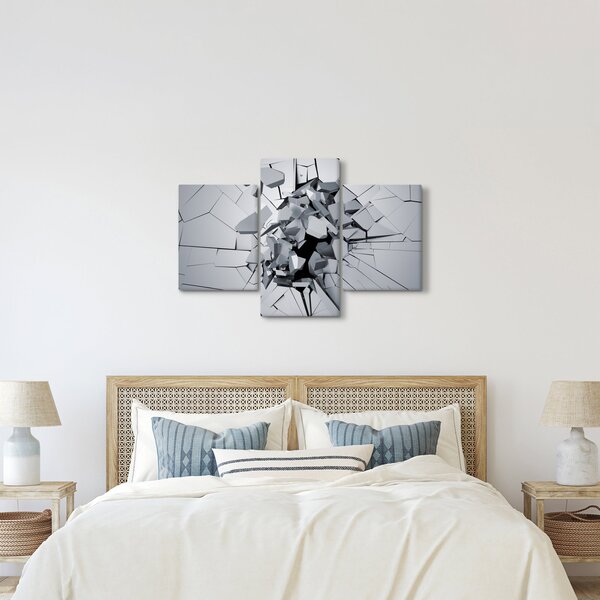 3D apstraktna slika (90x60 cm)