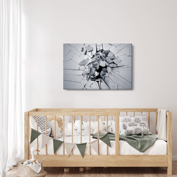3D apstraktna slika (90x60 cm)