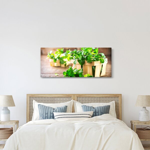 Slika svježe metvice (120x50 cm)