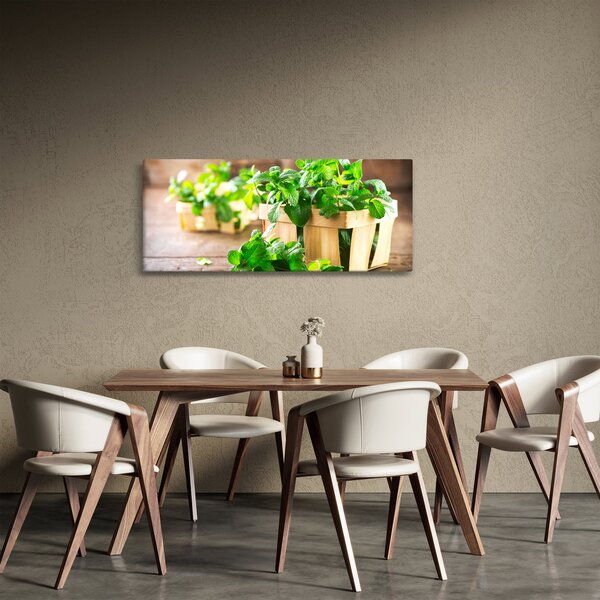 Slika svježe metvice (120x50 cm)