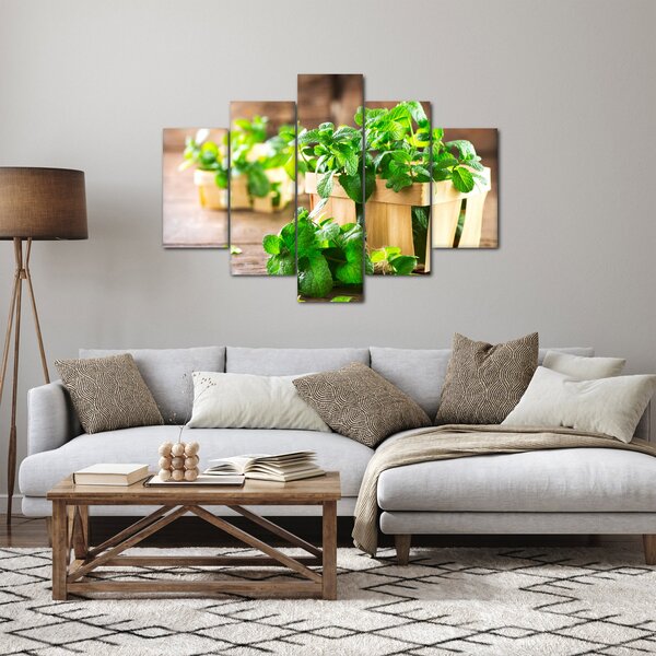 Slika svježe metvice (150x105 cm)