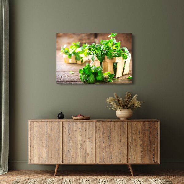 Slika svježe metvice (90x60 cm)