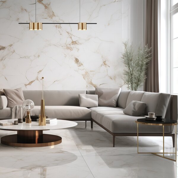 Viseća lampa (letvica) GENESIS BLACK GOLD 5xGU10
