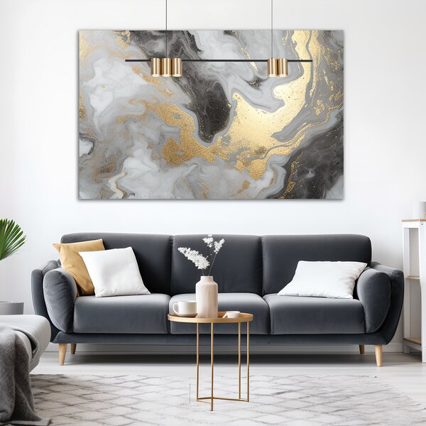 Viseća lampa (letvica) GENESIS BLACK GOLD 5xGU10