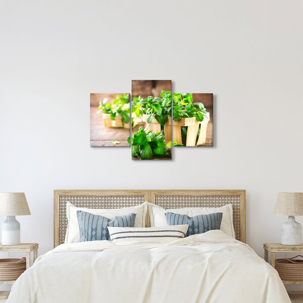 Slika svježe metvice (90x60 cm)