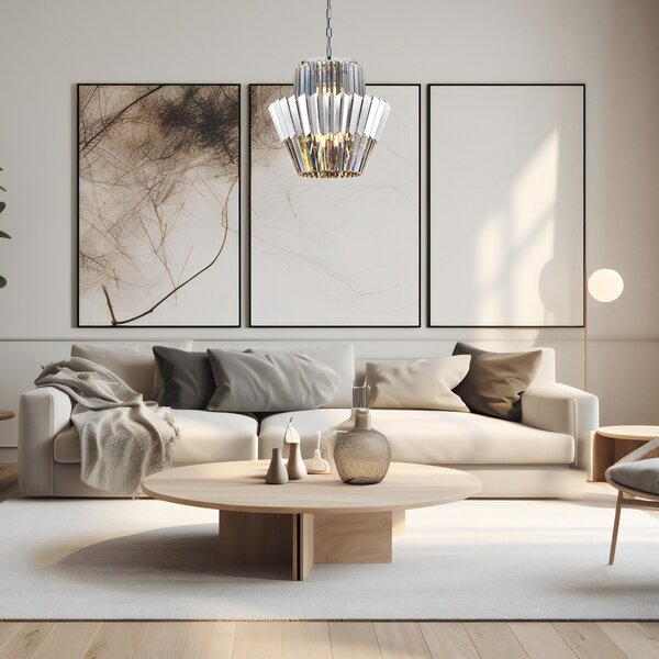 DONNA CHROME luster 9xE14
