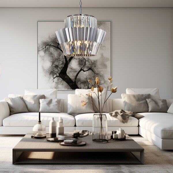 DONNA CHROME luster 12xE14