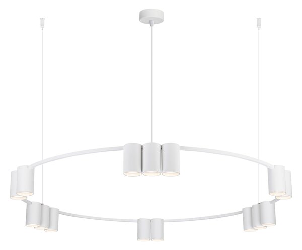 Viseća lampa (krug) GENESIS WHITE15xGU10