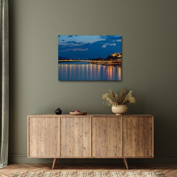 Slika Bratislave s dvorcem (70x50 cm)