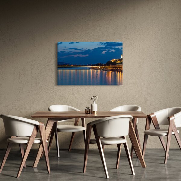 Slika Bratislave s dvorcem (90x60 cm)