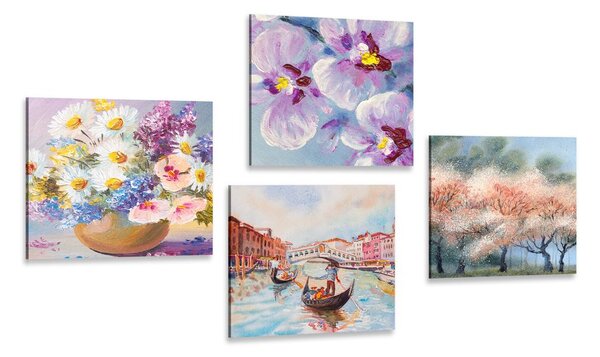 Set slika Venecija i ljepote prirode