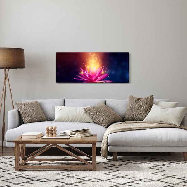 Slika lopoča na vodi (120x50 cm)
